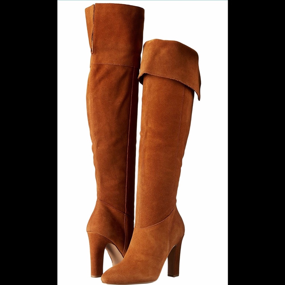 ALDO Rixon Slouch Over The Knee Suede Boots - Picture 1 of 8